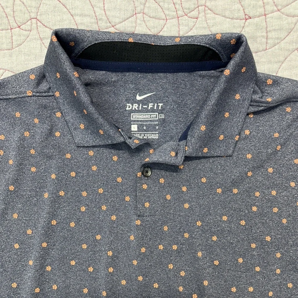 Nike Golf Dri-FIT Vapor Polo Obsidian Navy CI9784-451 / Men's Large